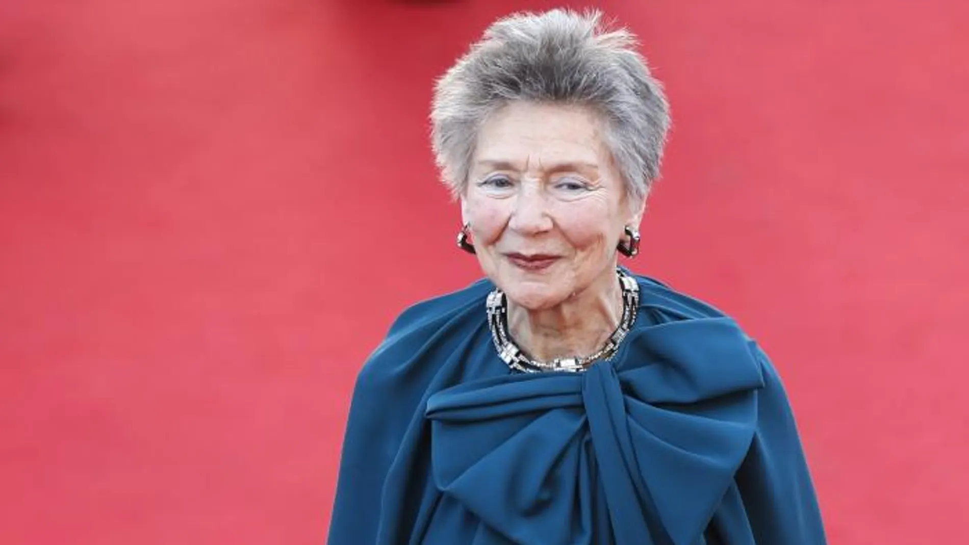 La actriz francesa Emmanuelle Riva