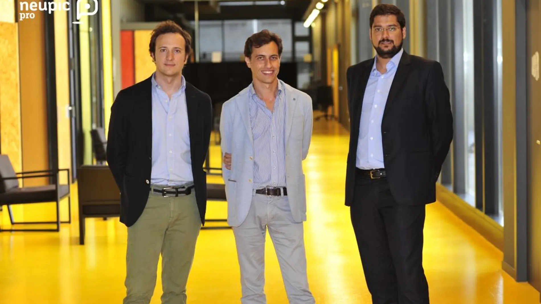 Oriol Chimenos, Luis Reig y Leonardo Ramirez , co-fundadores de Zank.