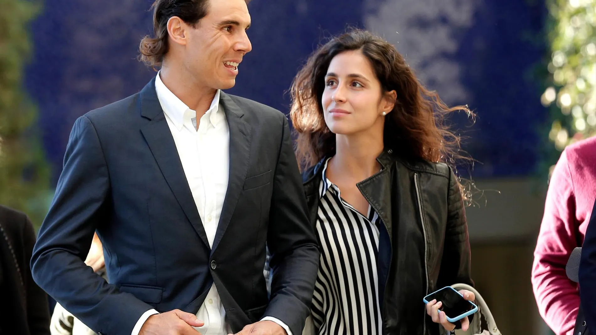 El tenista Rafa Nadal, junto a su mujer, Xisca Perelló.