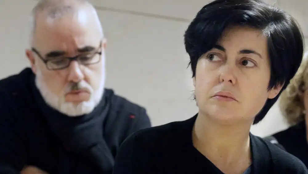 Rosario Porto y Alfonso Basterra (i), los dos principales acusados de la muerte de su hija Asunta Basterra