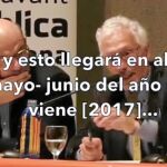 Imágen extraída de un vídeo en el que, durante una de sus conferencias, Vidal describía la estrategia de desconexión jurídica con el resto de España que llevaría a cabo el «nuevo Estado»