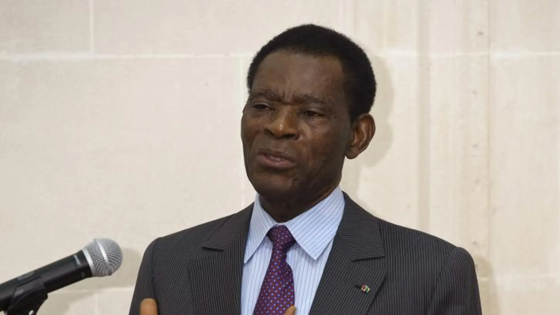 El presidente de Guinea Ecuatorial, Teodoro Obiang NGuema, en una imagen de 2014