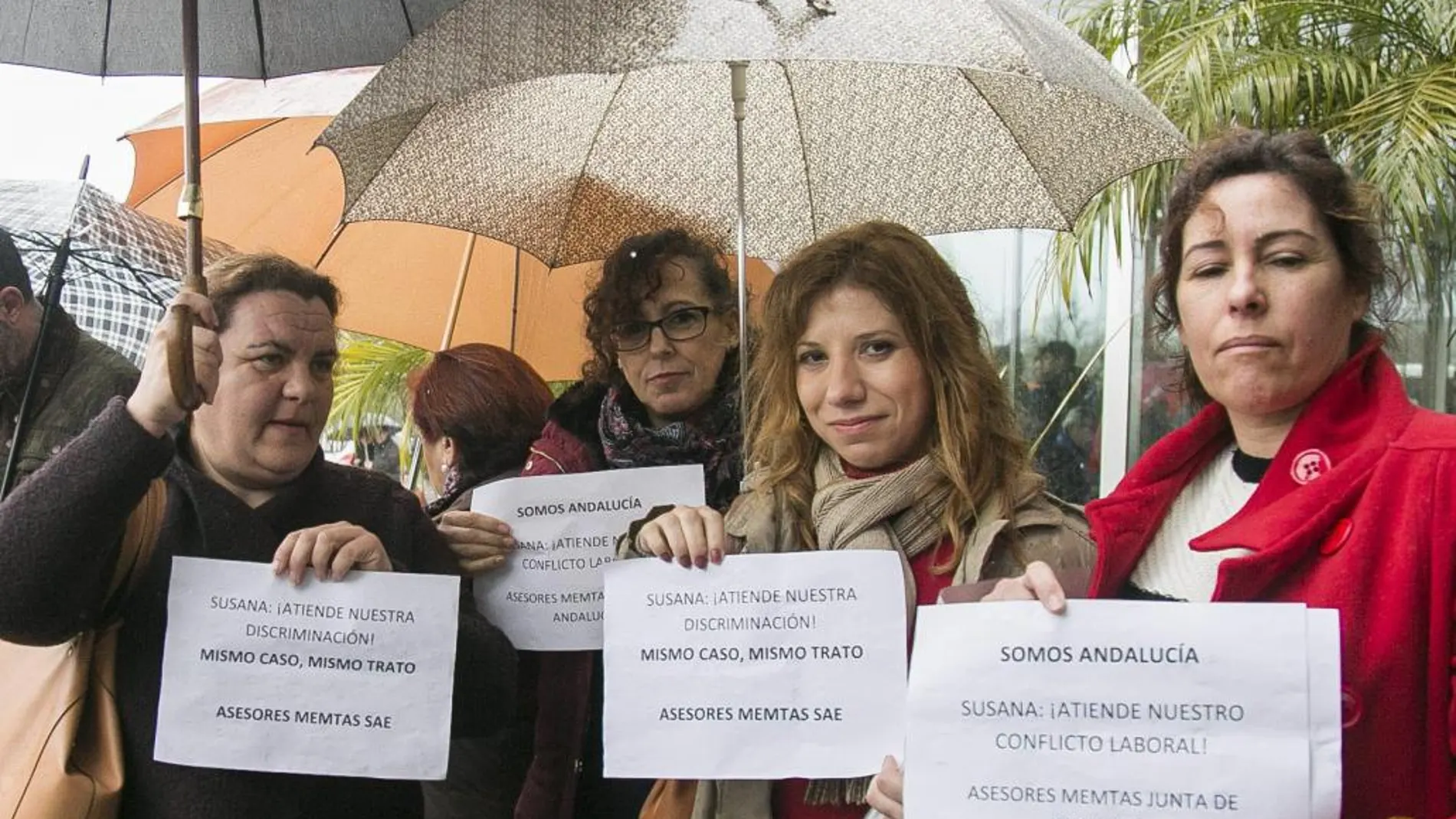 Los ex asesores de empleo abordaron a Díaz al acudir a un acto del PSOE