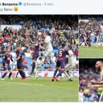 El tuit de Benzema