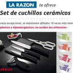 Set de cuchillos cerámicos