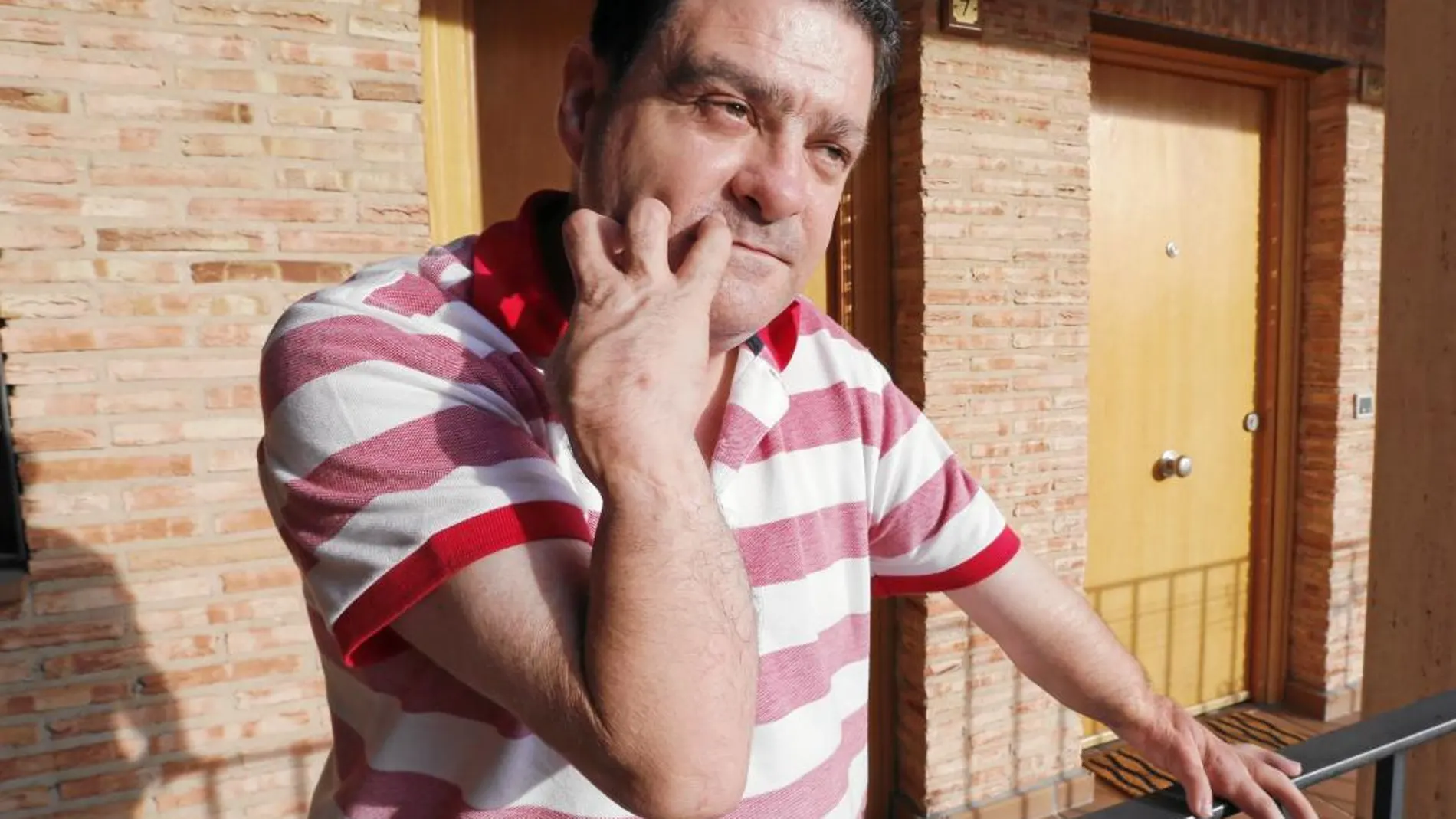 Luis Antonio Merino, uno de los 300 afectados de la Asociación de Víctimas de la Talidomida en España, que no ha percibido ni un euro por los daños