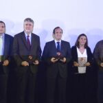 foto de grupo de todos los premiados en la Gala
