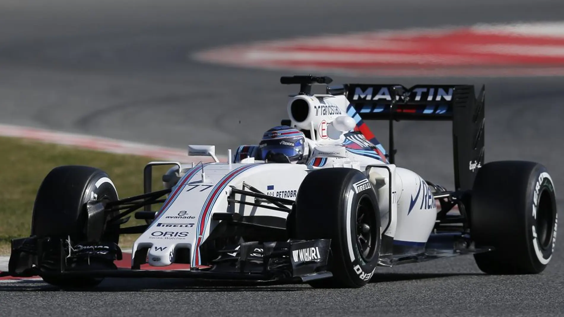 El finlandés Valtteri Bottas (Williams) marcó la vuelta rápida este miércoles en la segunda jornada de la segunda tanda de entrenamientos