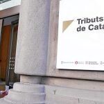Una de las oficinas de la Hacienda catalana