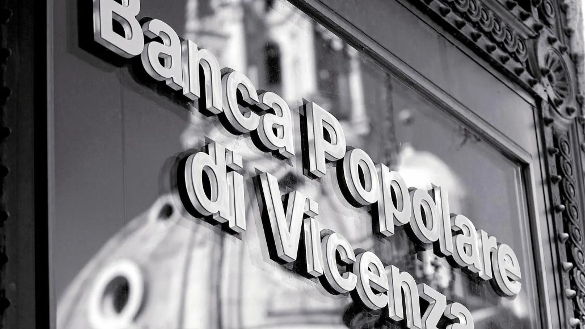 Sucursal en Roma de Banca Popolares di Vicenza, una de las dos entidades liquidadas por el BCE
