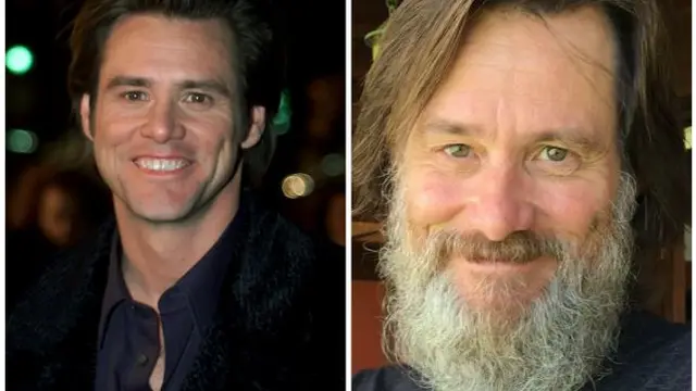 Ngoại hình xuống cấp đến mức không thể nhận ra của Jim Carrey