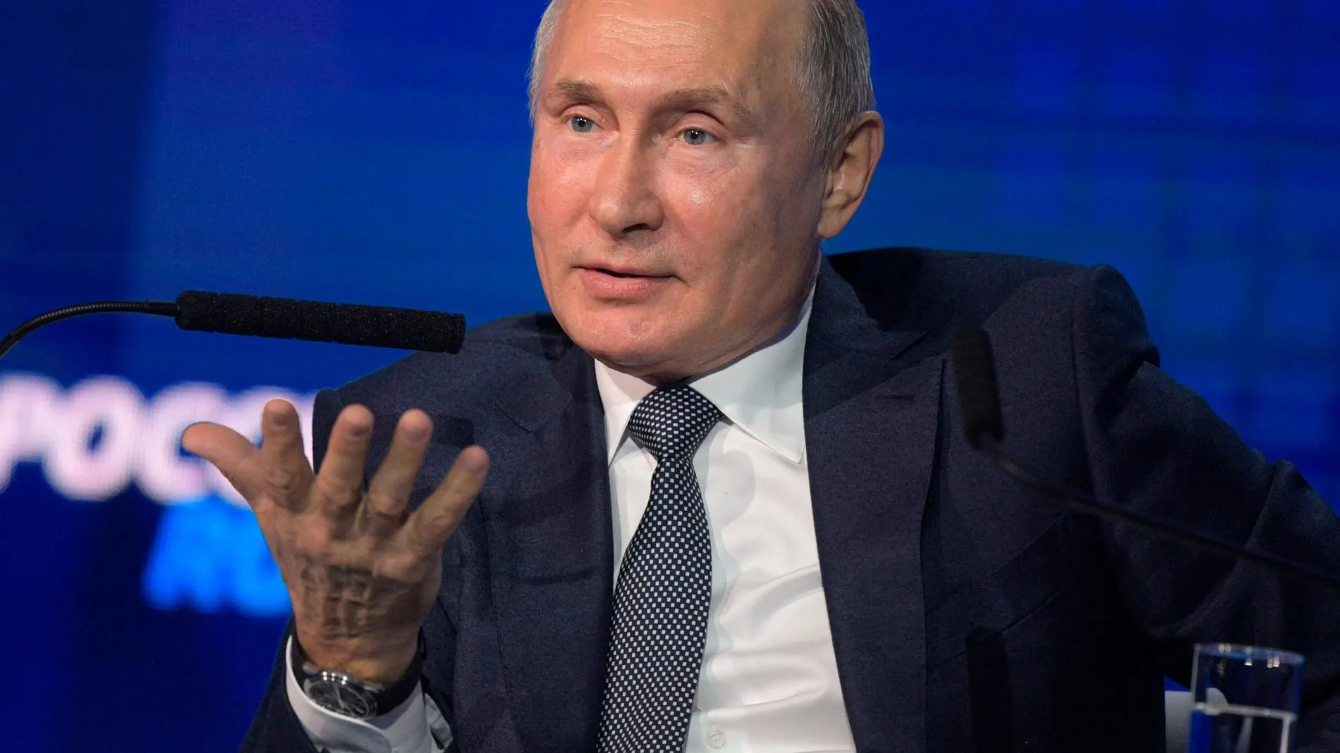 El presidente ruso, Vladimir Putin