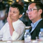 Jack Ma (izquierda), junto a su sucesor Daniel Zhang / Efe