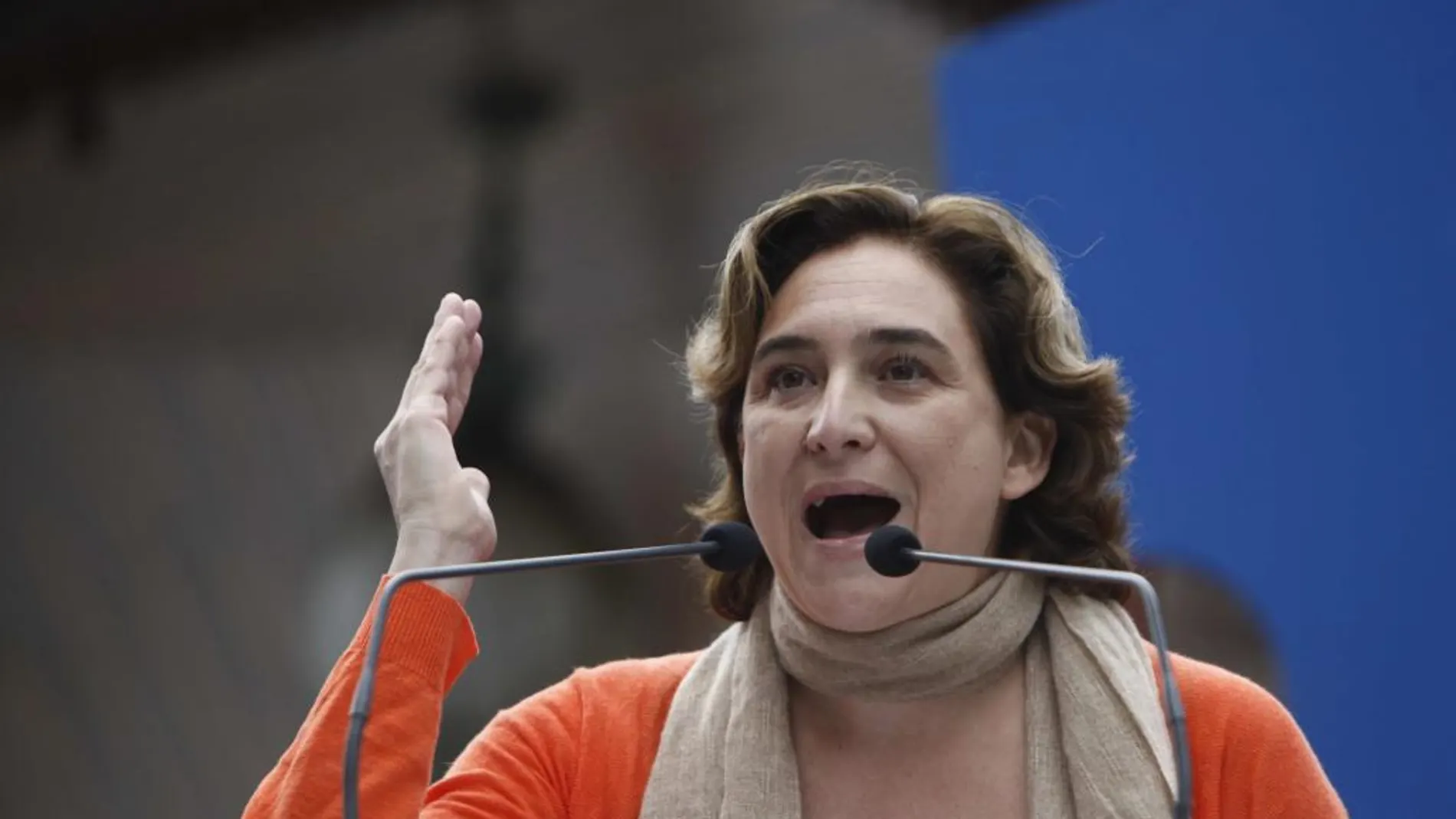 La alcaldesa de Barcelona, Ada Colau