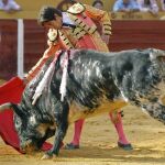 Sebastián Castella, en la plaza de toros de Burgos