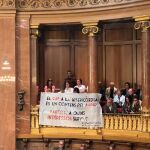 Los vecinos del Raval acudieron al pleno municipal
