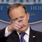 El portavoz de la Casa Blanca, Sean Spicer.