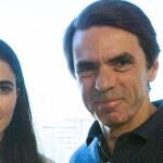 Yoani Sánchez y José María Aznar