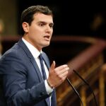 El líder de Ciudadanos, Albert Rivera