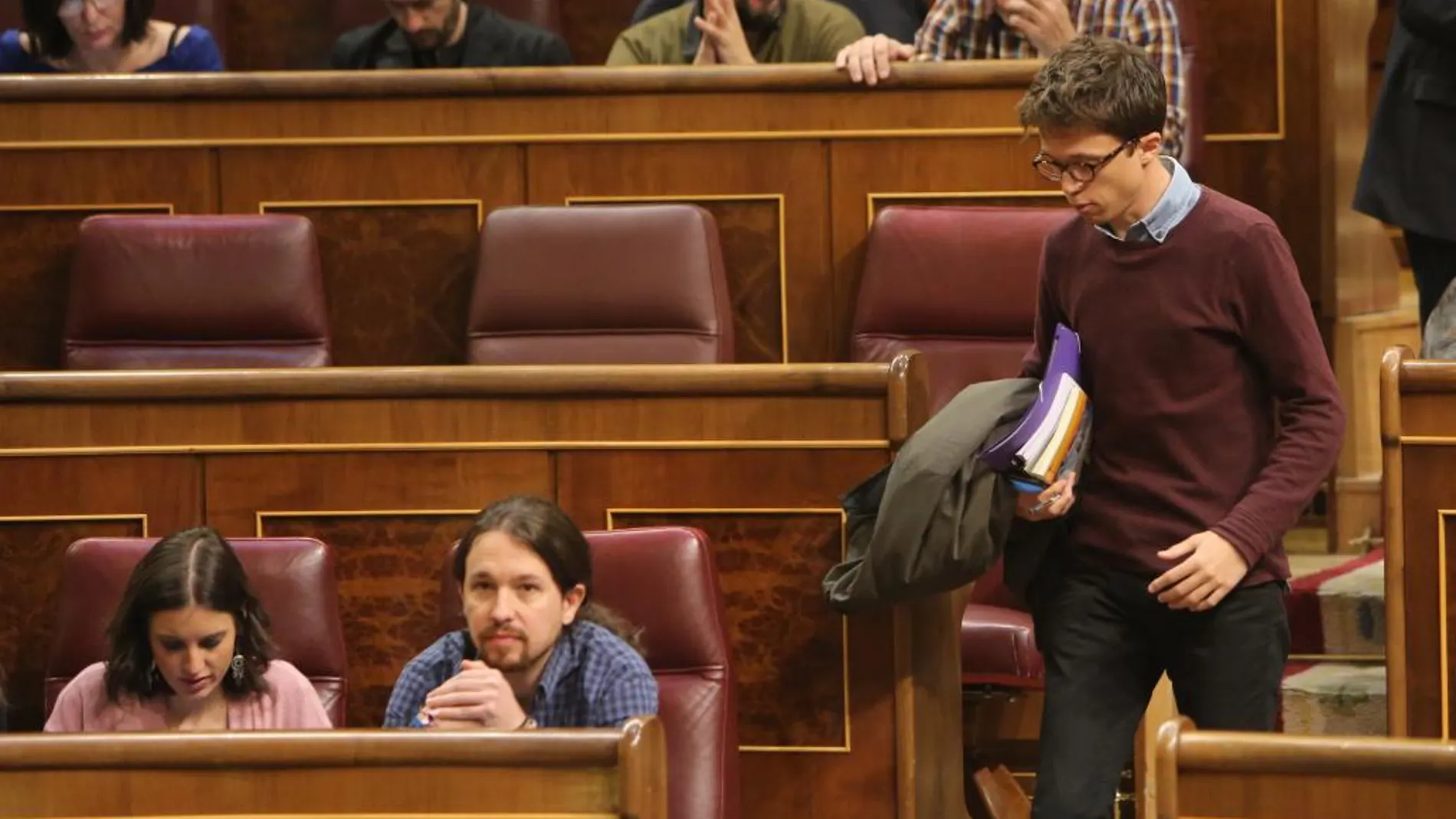Íñigo Erejón se ha abstenido en la votación, por error