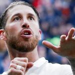 El capitán celebra uno de los goles contra el Málaga