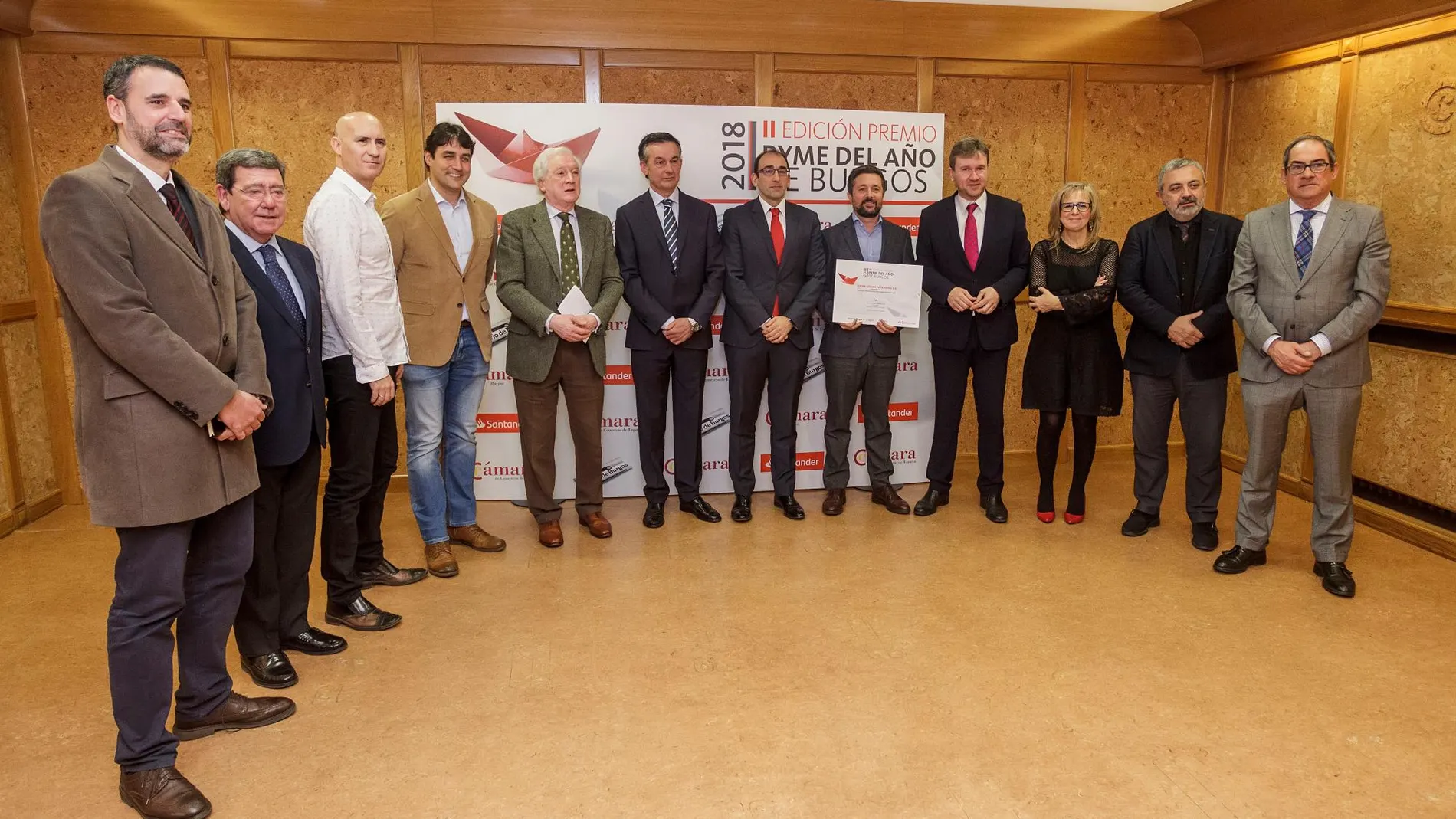 Raúl Briongos, César Rico, Antonio Miguel Méndez Pozo y Javier Lacalle, entre otros, junto a los galardonados