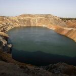 Vista de la mina sevillana de Aználcollar, cuya adjudicación aún colea (Foto: Manuel Olmedo)