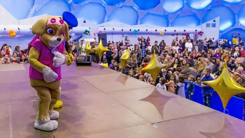 Una de las actuaciones del Festival de la Familia de Fundaicyl