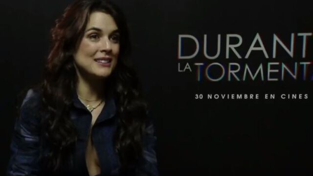 Adriana Ugarte protagoniza "Durante la tormenta"