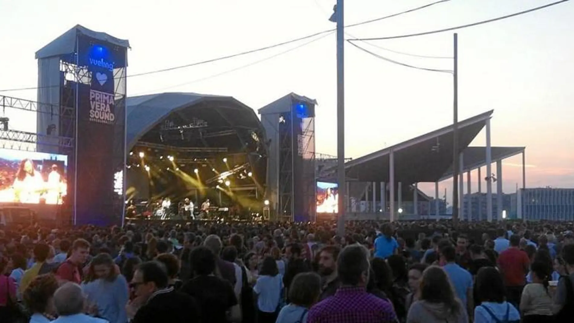 Escenario del Primavera Sound.