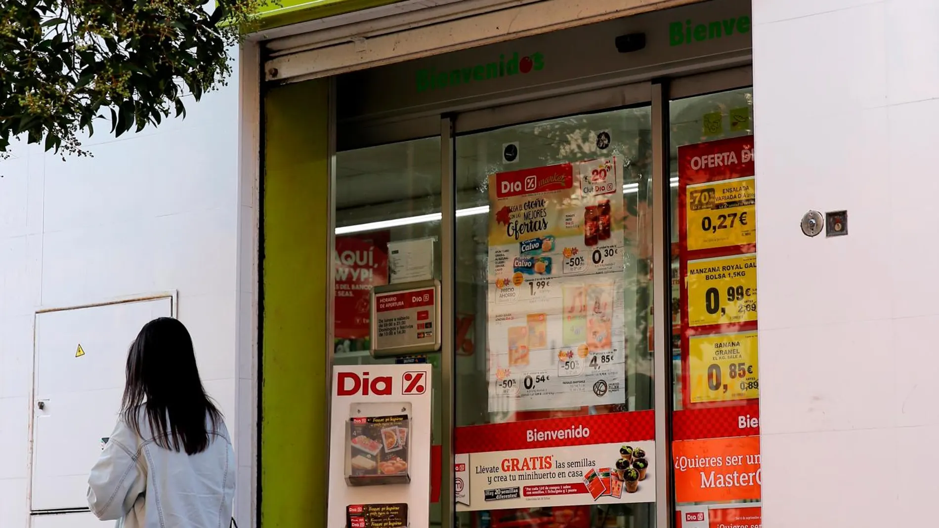 Imagen de archivo de un supermercado de DIA