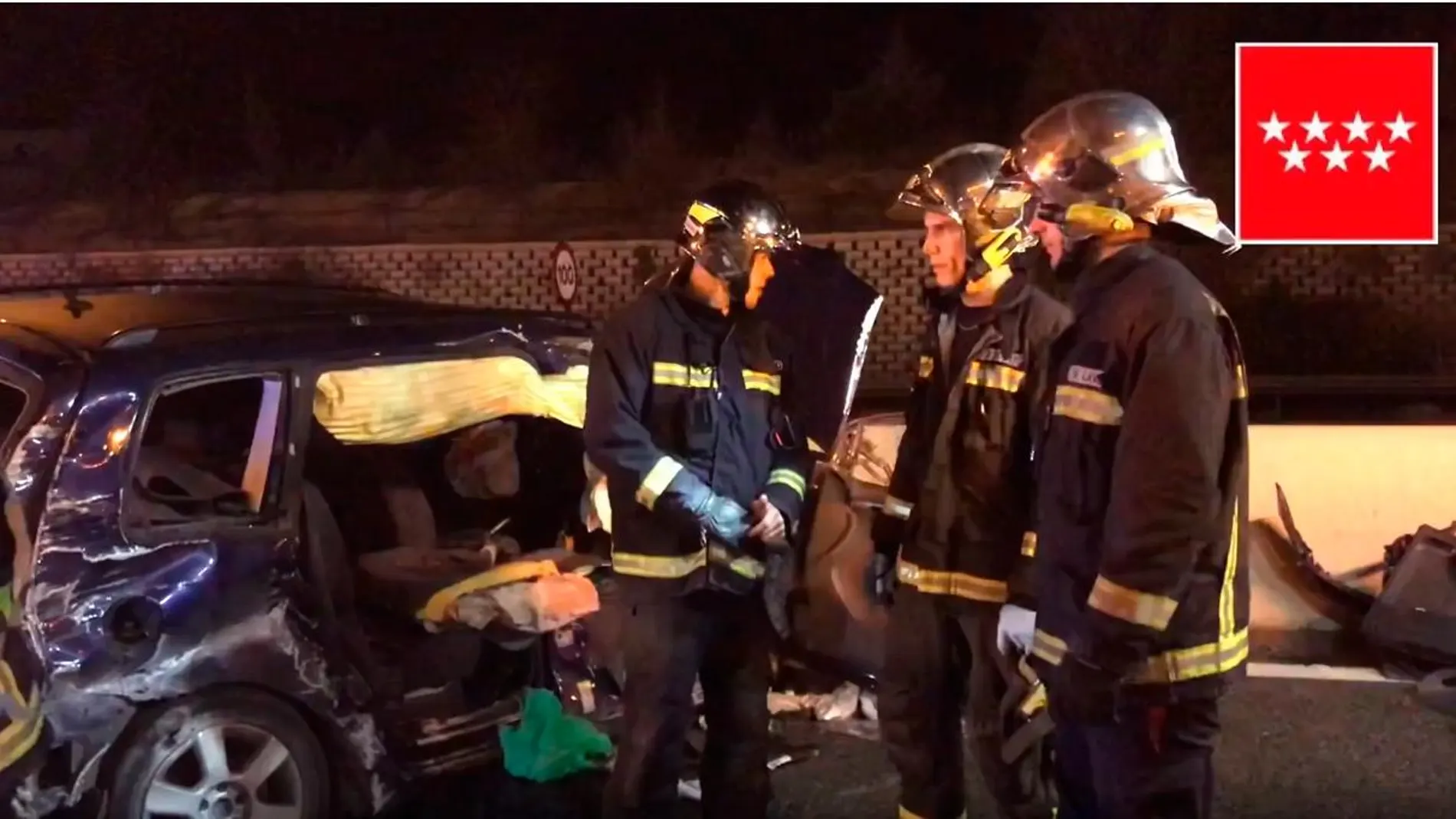 Captura del vídeo del accidente