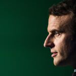 El candidato presidencial Emmanuel Macron