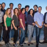 De izquierda a derecha, Ergin Beyret, Mo Li, Aida Platero-Luengo, Pradeep Reddy, Paloma Martinez-Redondo, Eric Vazquez, Tomoaki Hishida, Toshikazu Araoka, Concepcion Rodriguez Esteban, Fumiyuki Hatanaka, Alejandro Ocampo, Juan Carlos Izpisua Belmonte