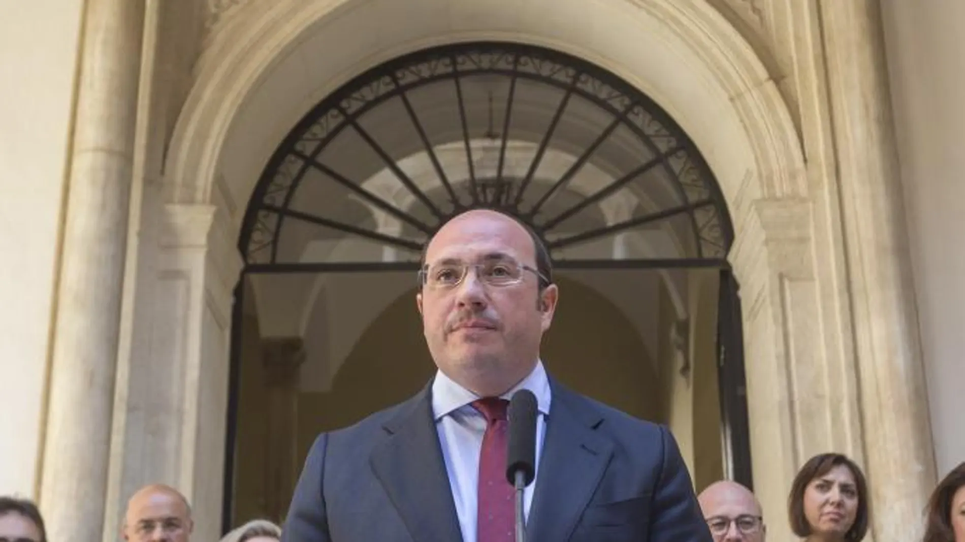 El presidente del Gobierno de Murcia, Pedro Antonio Sánchez