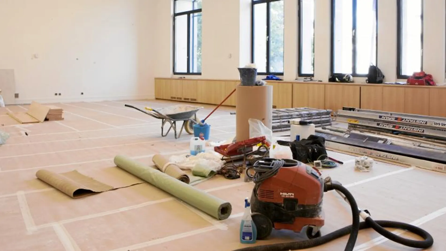 Las obras en la planta noble del Ayuntamiento siguen sumando gastos a los madrileños