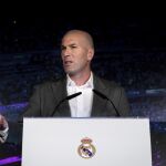 Zidane, en sus primeras palabras como nuevo entrenador del Real Madrid