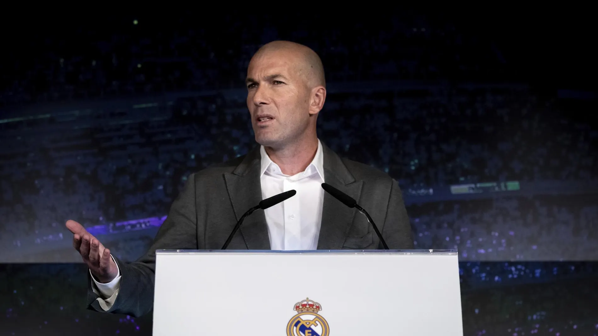 Zidane, en sus primeras palabras como nuevo entrenador del Real Madrid