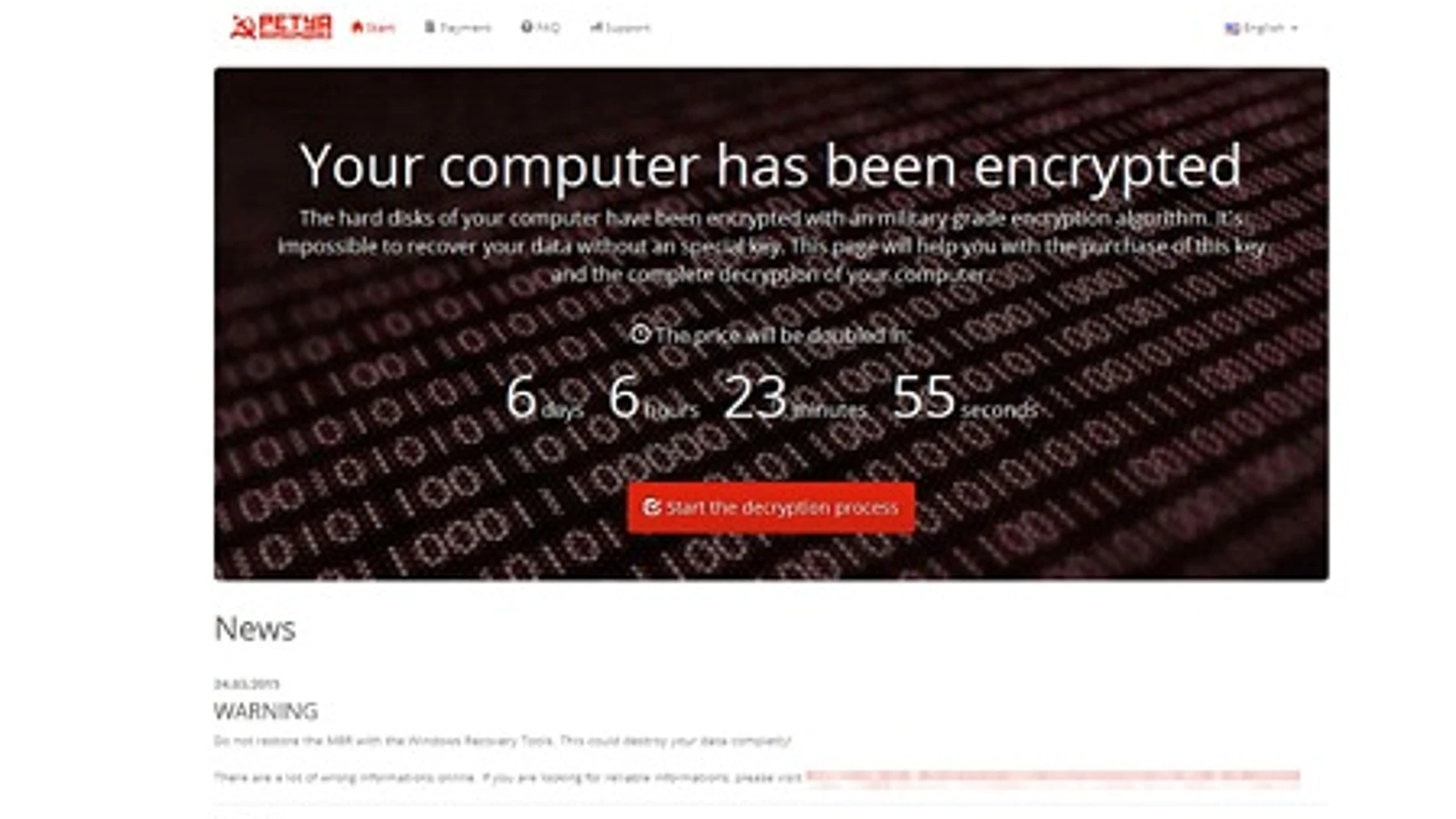 Petya: El ataque de un virus aún más letal que WannaCry