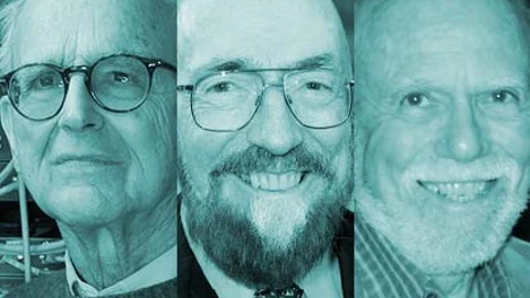 Rainer Weiss, Kip S. Thorne y Barry C. Barish