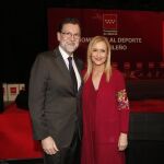 Rajoy y Cristina Cifuentes