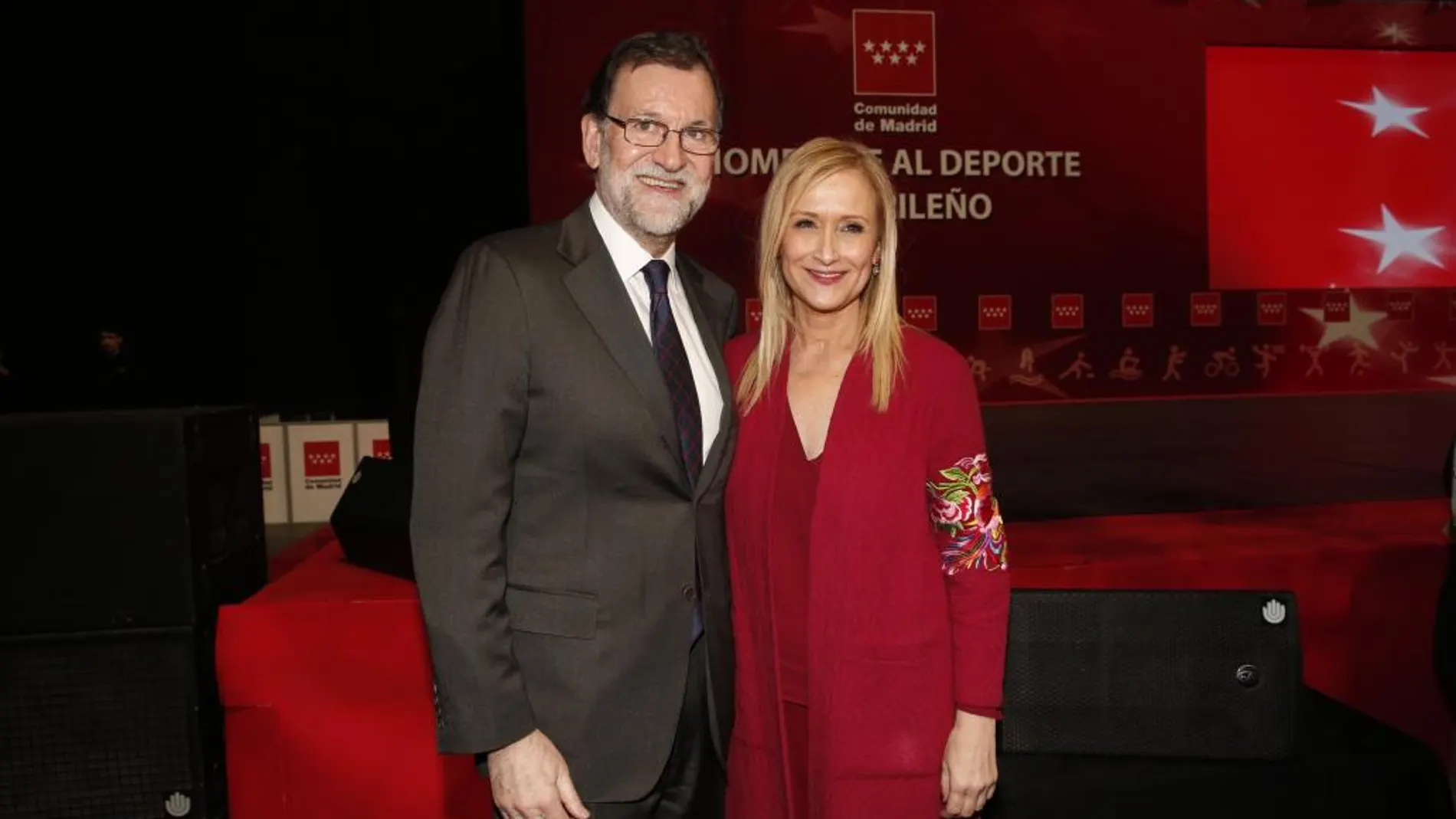 Rajoy y Cristina Cifuentes