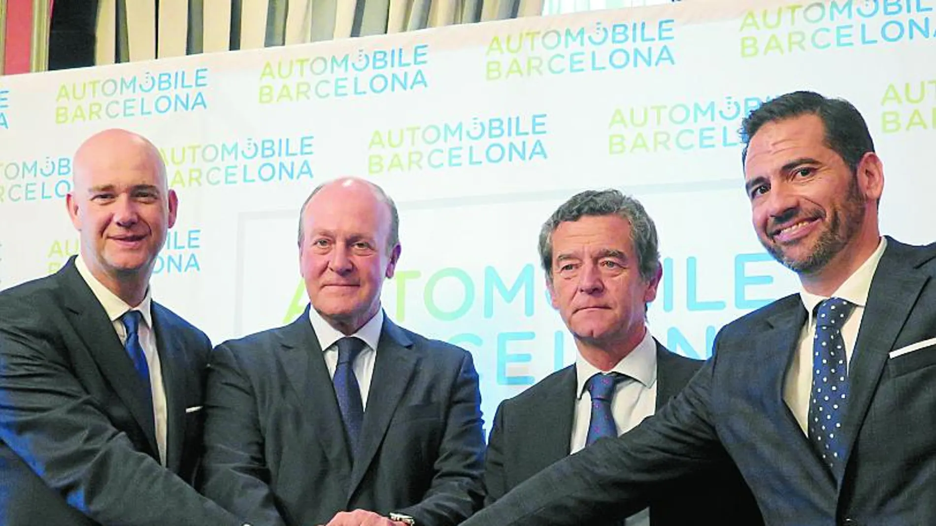 Zapatero, Lacalle, Armero y García presentaron «Automobile Barcelona»