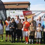 Ganadores en la prueba de futgolf