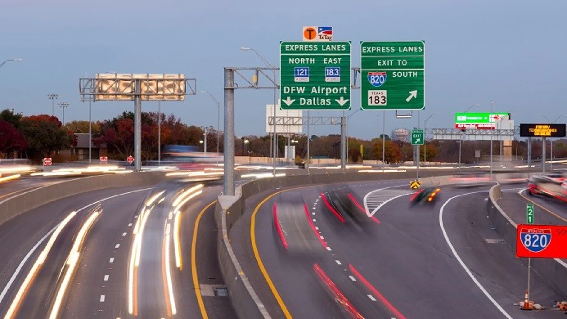 Imagen de una de las autopistas de Estados Unidos que gestiona Ferrovial