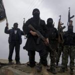 Combatiente de EI en Iraq. Foto: Reuters