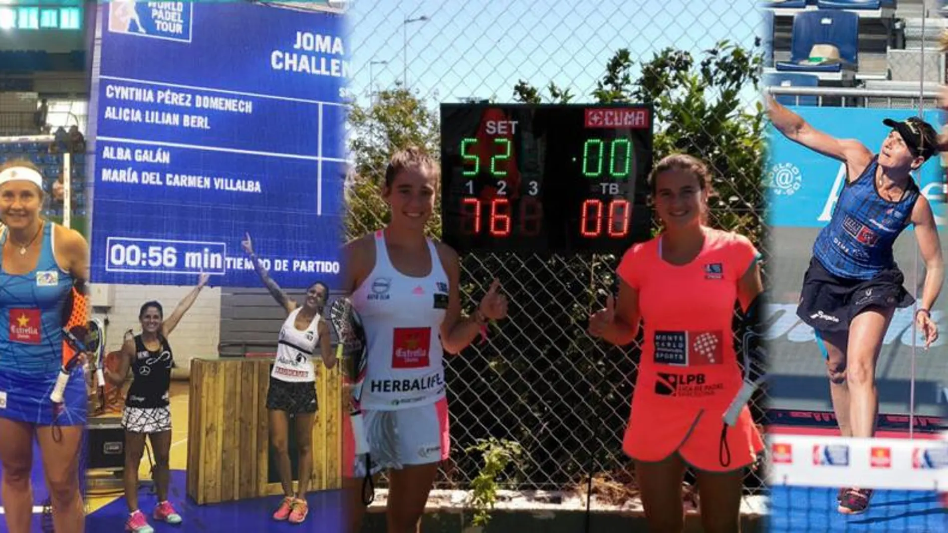 Participantes en los cruces de semifinales
