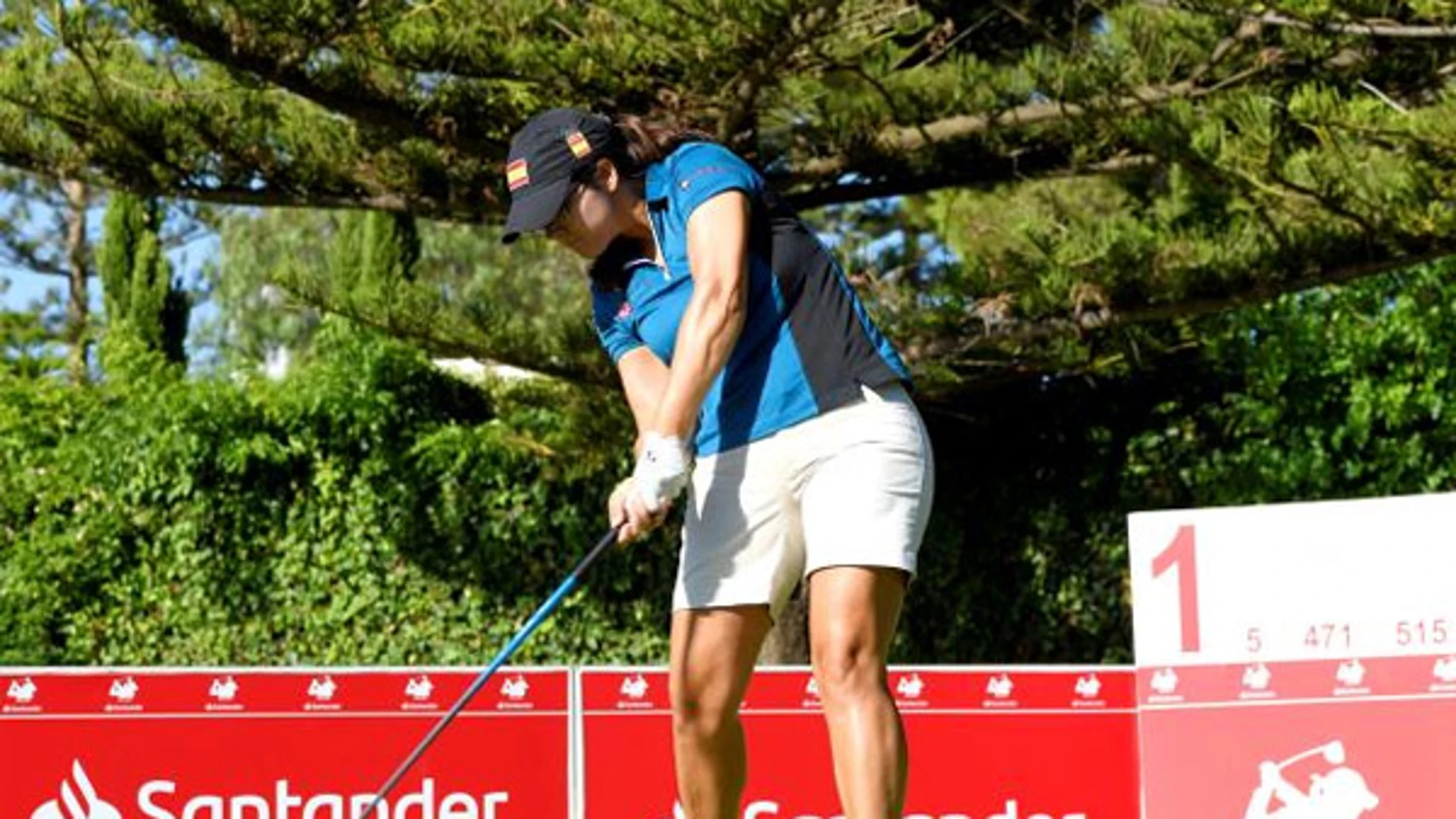 Natalia Escuriola, en el Santander Golf Tour