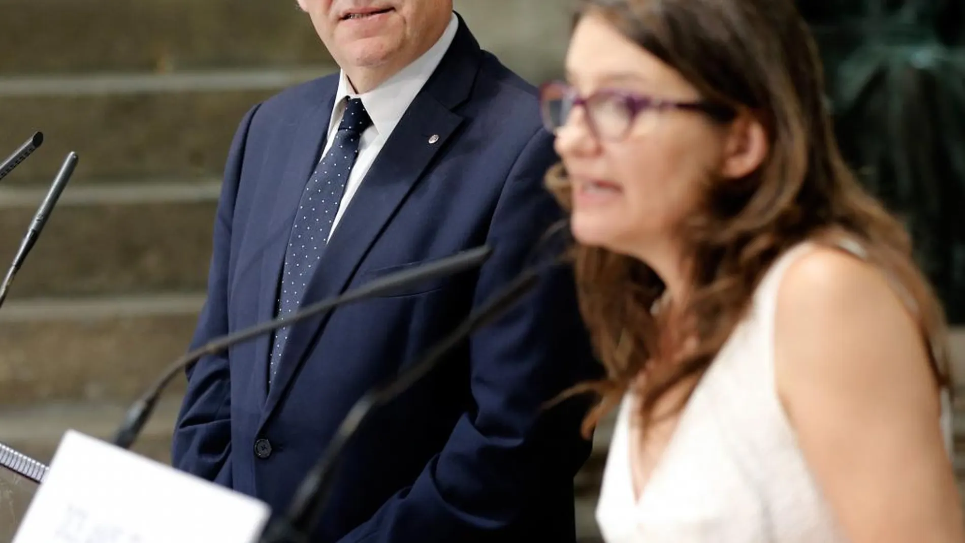 Puig y Oltra hicieron ayer balance de los dos años del Consell del Botànic
