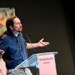 El líder de Podemos, Pablo Iglesias. Foto: Efe / Víctor Lerena